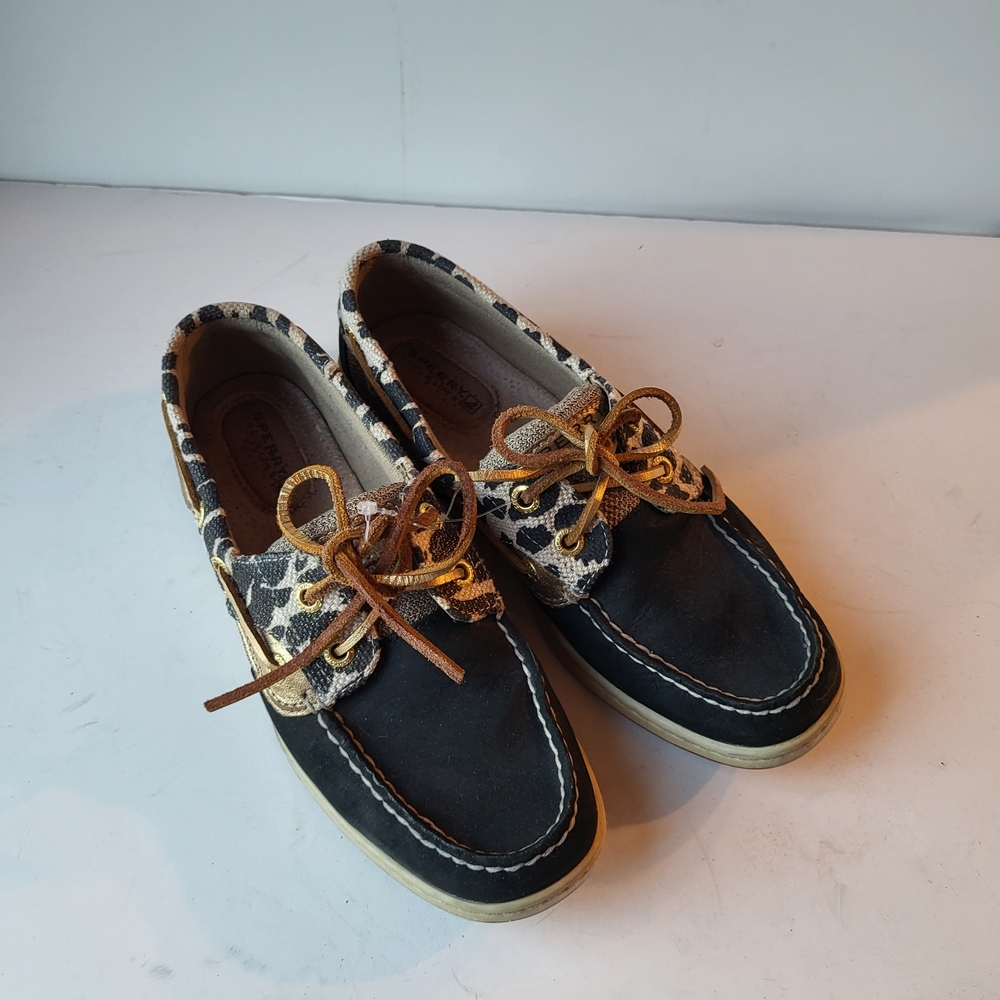 Sperry Black and Tan Athletic Shoes